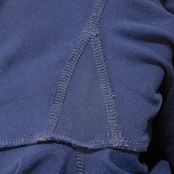 Fabletics Blue Salar Peek-a-boo Statement Powerhold Cutout Leggings - Picture 4 of 6